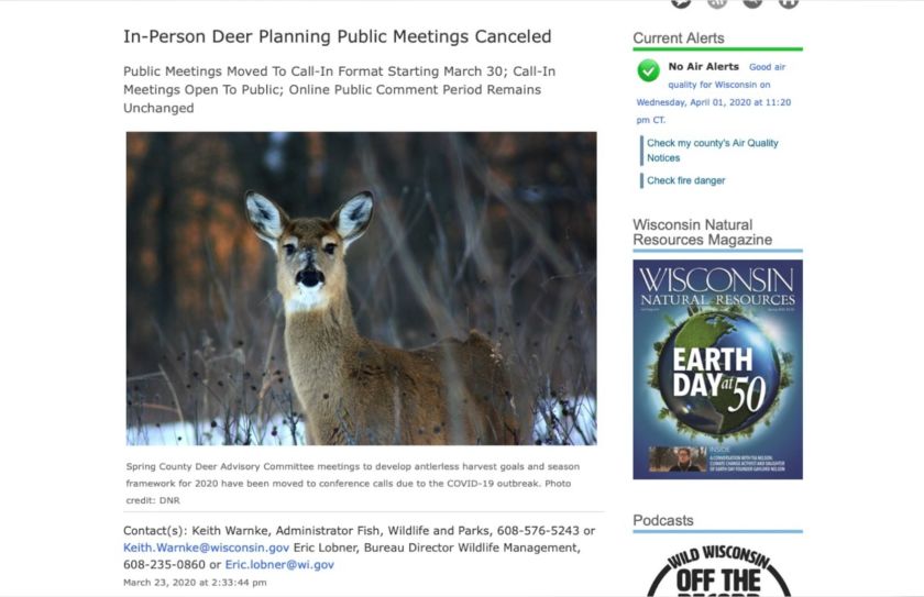 Bad Deer Regs