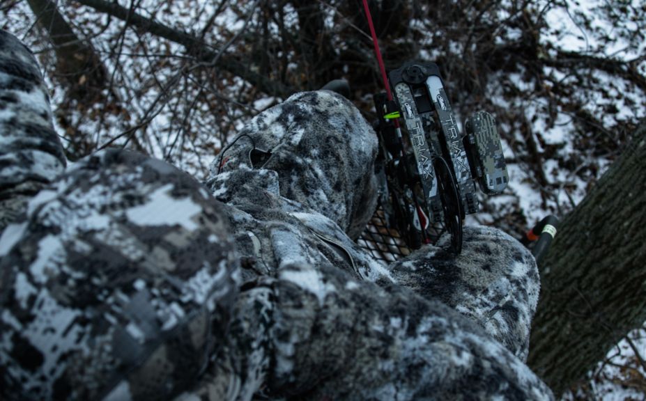 morning deer stand access